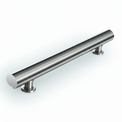 Strong Stainless Steel Handrails with Polished PSS Finish for Glass Balustrades