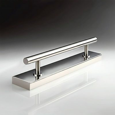 Sleek Stainless Steel Handrails with Polished Finish for Glass Railing and Fencing
