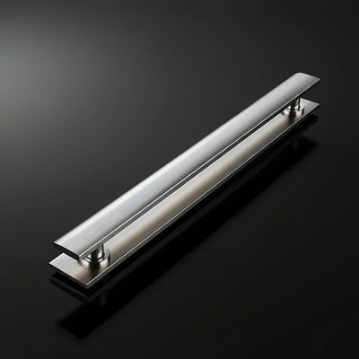Sleek Stainless Steel Handrails with Polished Finish for Glass Railing and Fencing