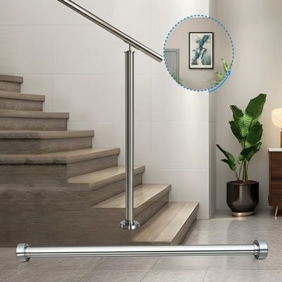 Durable Polished Stainless Steel Handrails for Indoor Stairs